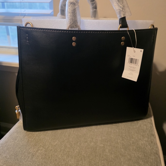 Coach Black Rogue 40 Bag - Picture 2 of 7